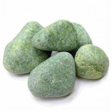 Камни для бани Жадеит обвалованный (ведро 10 кг)
