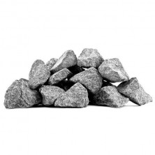 Камни для бани Габбро-диабаз колотый (20 кг) коробка