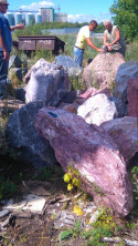 камень природный окатыш фр10-40, фр70-200, фр.1000-5000