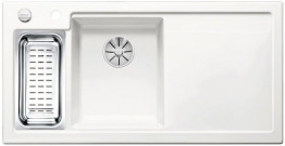 Мойка кухонная Blanco Axon II 6 S Ceramic PuraPlus 524138 Белый (левая)