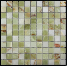 Мозаика из натурального камня Серия MIRACLE (НЕФРИТ) JA-2305/P
