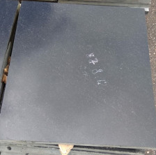 Гранитная плитка черная G654 полировка 600х600х30