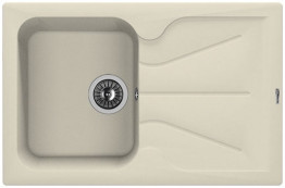 Мойка кухонная Florentina накладная, литой мрамор, Гаттинара-780