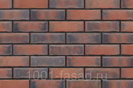 Клинкерная фасадная плитка King Klinker Польша Клинкерная фасадная плитка Heart brick (HF30)