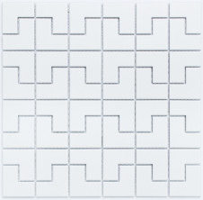 Мозаика NS-mosaic керамика (48х48-25х25) (300х300), PS2548-03