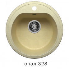 Кухонная мойка Polygran F-05 450мм Опал