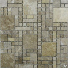 Мозаика из натурального камня Tetris