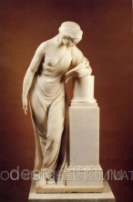 Скульптура девушки