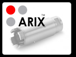 Восстановление алмазной коронки ARIX D112 mm напайкой сегментов