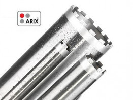 Восстановление алмазной коронки ARIX D126 mm напайкой сегментов
