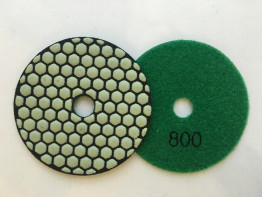 Алмазные гибкие диски Ø 100 "Соты" сухие (7 номеров) №800