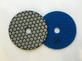 Алмазные гибкие диски Ø 100 "Соты" сухие (7 номеров) №50