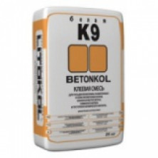 Цементная клеевая смесь Betonkol K9