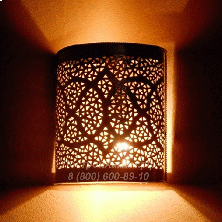 Восточный светильник в хамам