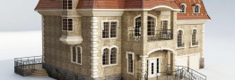 3D-моделирование фасадов домов