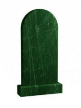 Памятник мусульманский из гранита зеленый 100 х 50 см