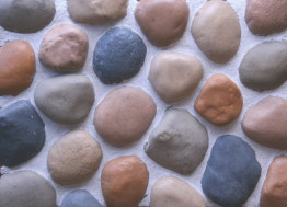 Облицовочный искусственный камень "Галька речная"