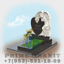 Памятник фигурный «Ангел с сердцем» №3