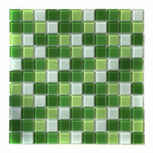 Мозаика стеклянная Aquaviva Сristall Green